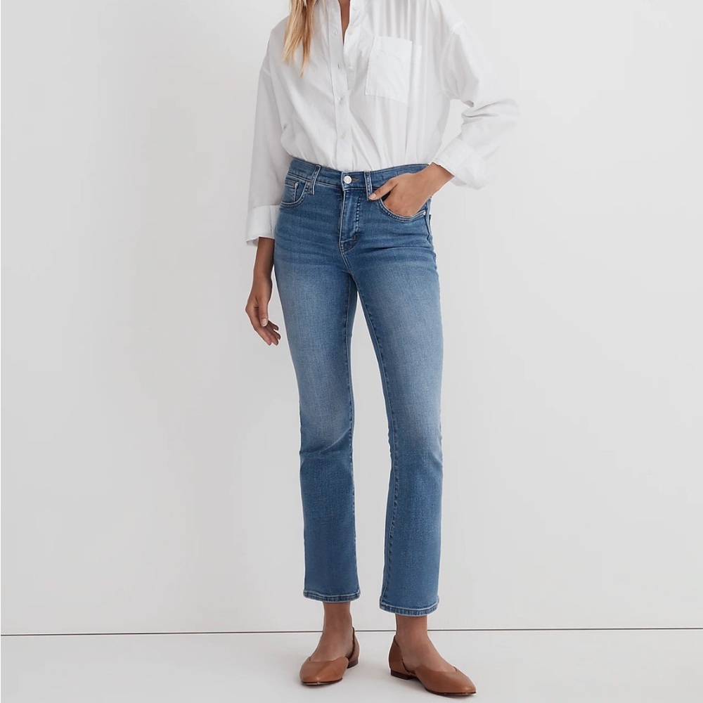 Madewell Kick Out Crop Jeans